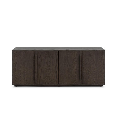 Enfilade en bois foncé de chêne 185 cm - Oria