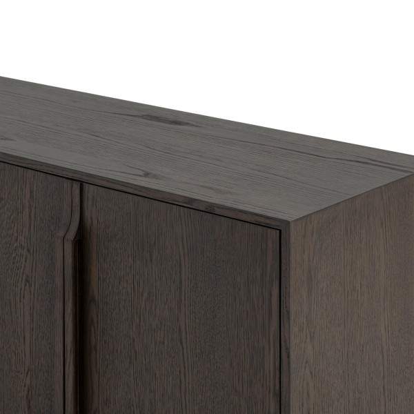Enfilade en bois foncé de chêne 185 cm - Oria