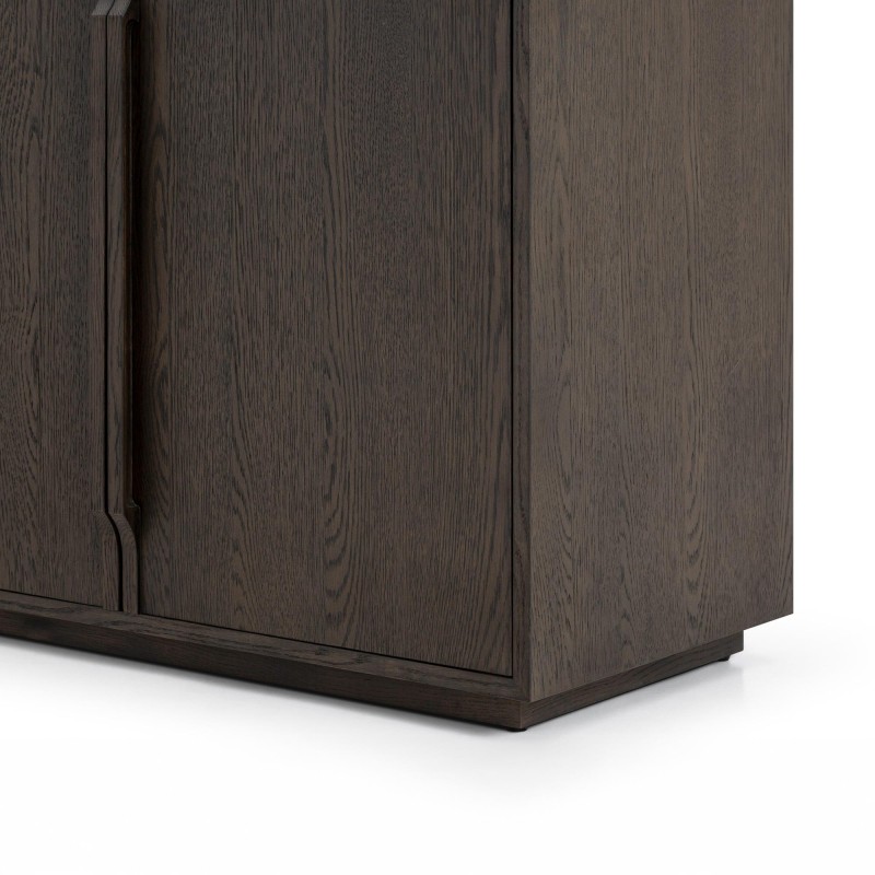 Enfilade en bois foncé de chêne 185 cm - Oria