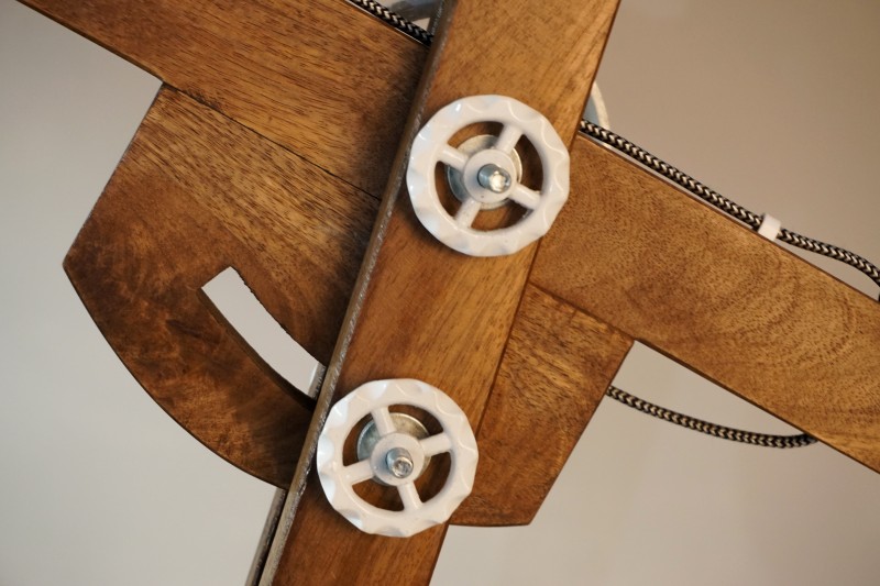 Lampe industrielle sur pied Acrobat WHITE