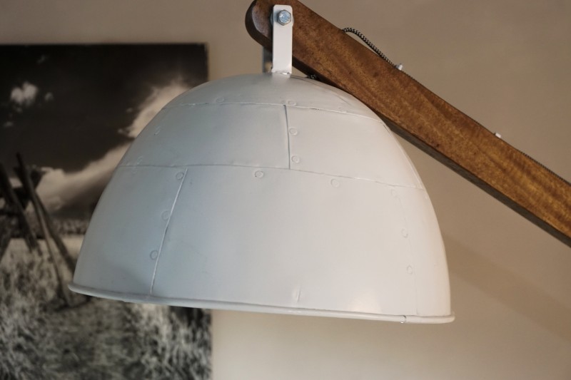 Lampe industrielle sur pied Acrobat WHITE