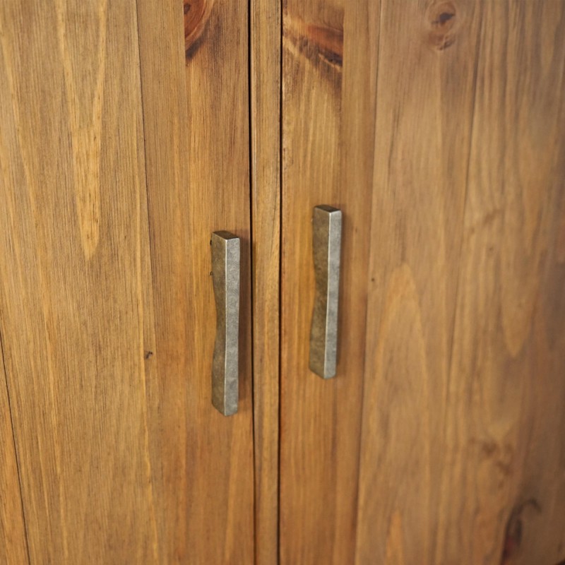 Bahut en bois massif naturel de pin 160 cm - Valdora
