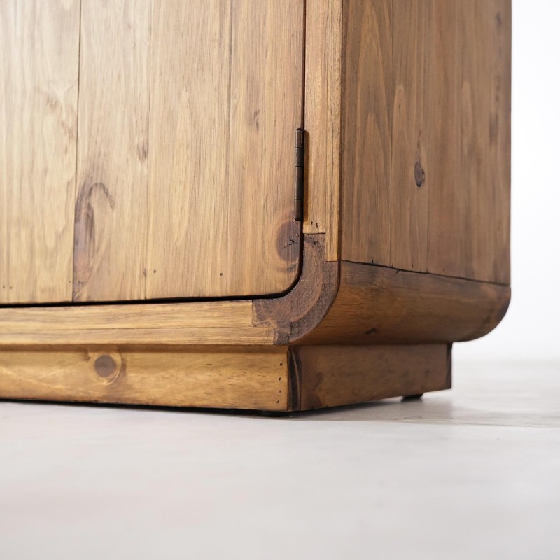 Bahut en bois massif naturel de pin 160 cm - Valdora