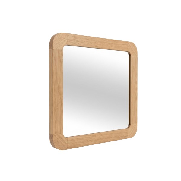 Miroir de salle de bain carré 70 cm x 70 cm avec bords arrondis
