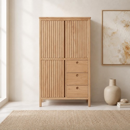 Armoire en bois massif - Rohini