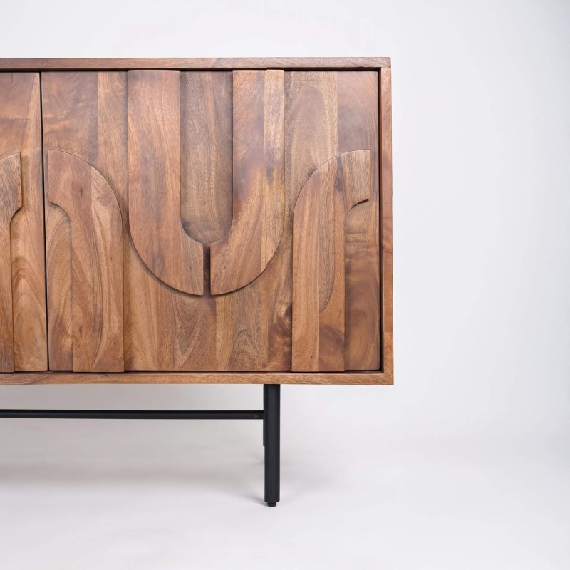 Buffet en manguier massif 160 cm - Flow