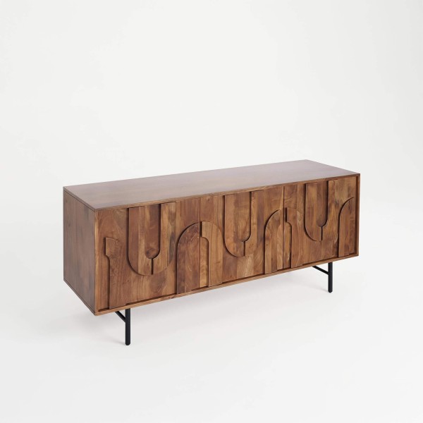 Buffet en manguier massif 160 cm - Flow
