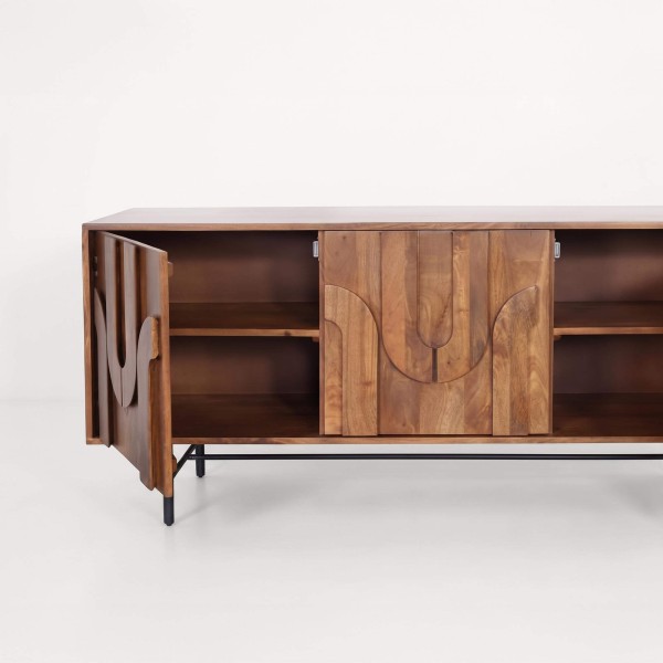 Buffet en manguier massif 160 cm - Flow