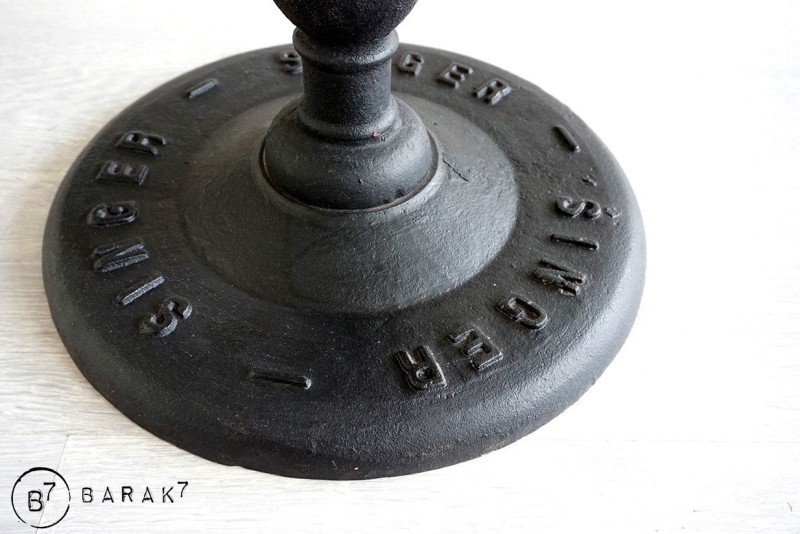 Table restaurant ronde industrielle bistrot 60 cm