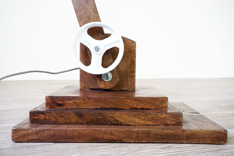 Lampe industrielle sur pied Acrobat WHITE
