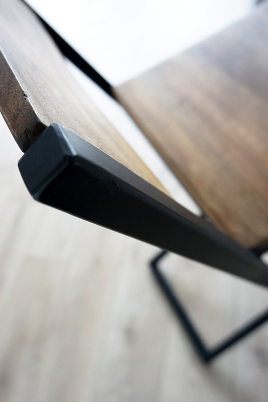 Chaise de bar bois et métal Linea