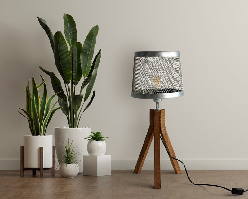 Lampe de bureau esprit industriel - Tripod