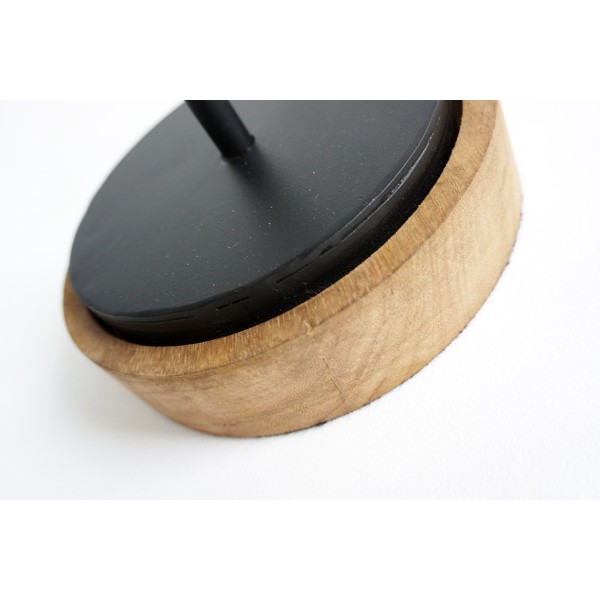Lampe industrielle sur pied bois et métal - Woody