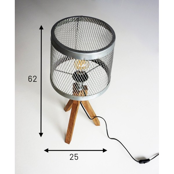 Lampe de bureau esprit industriel - Tripod