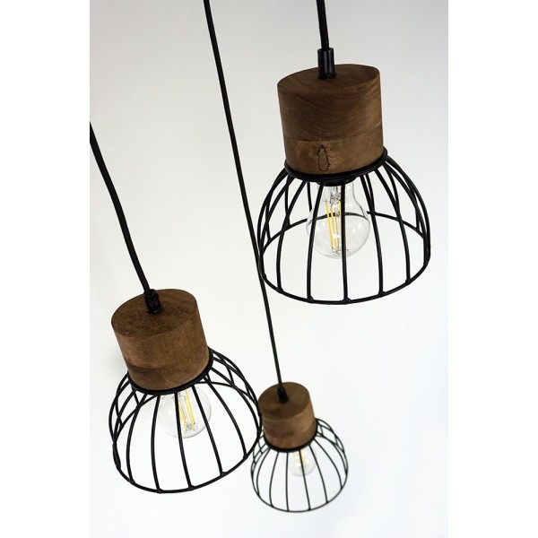 Suspension industrielle vintage - Highlands