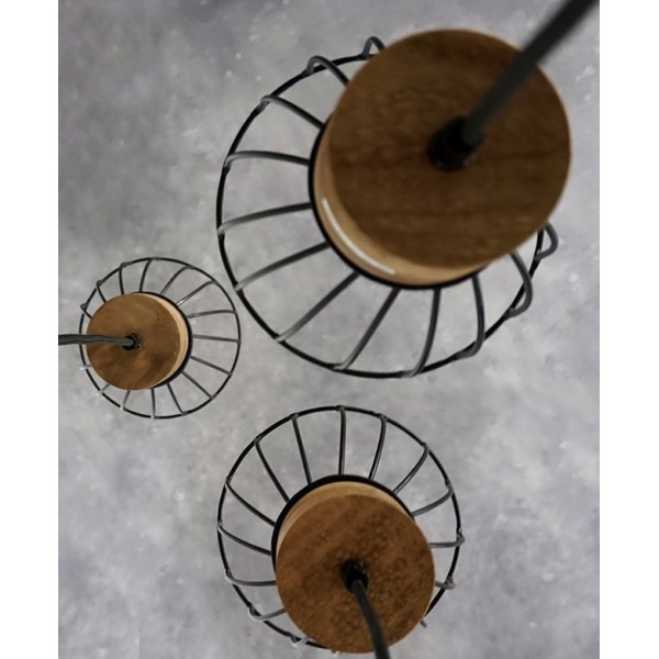 Suspension industrielle vintage - Highlands