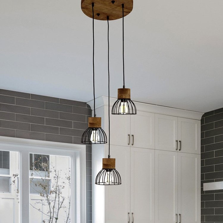 Suspension industrielle vintage - Highlands