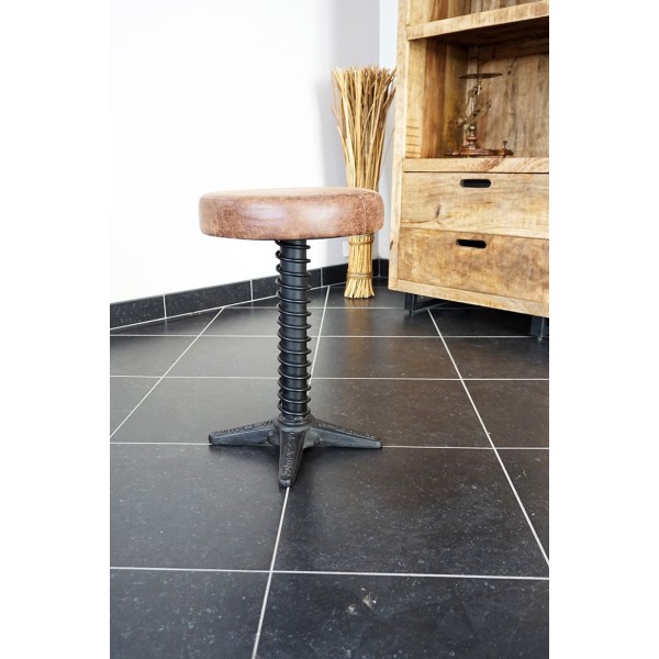 Tabouret industriel ressort