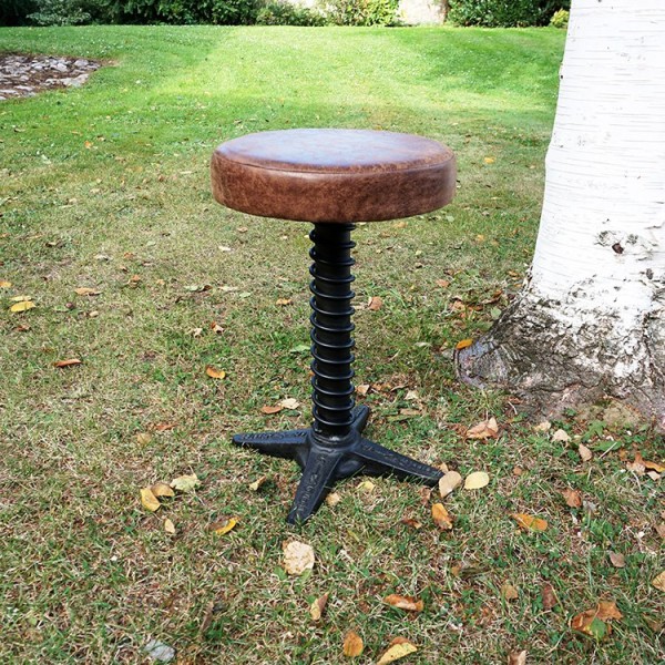 Tabouret industriel ressort