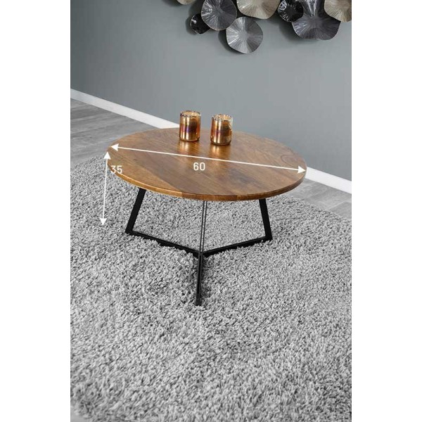 Table basse Teck Touch