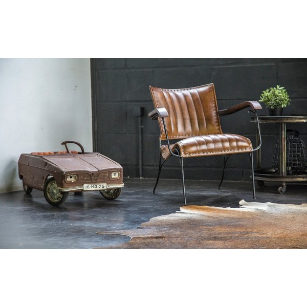 Fauteuil en cuir COSY 1 place