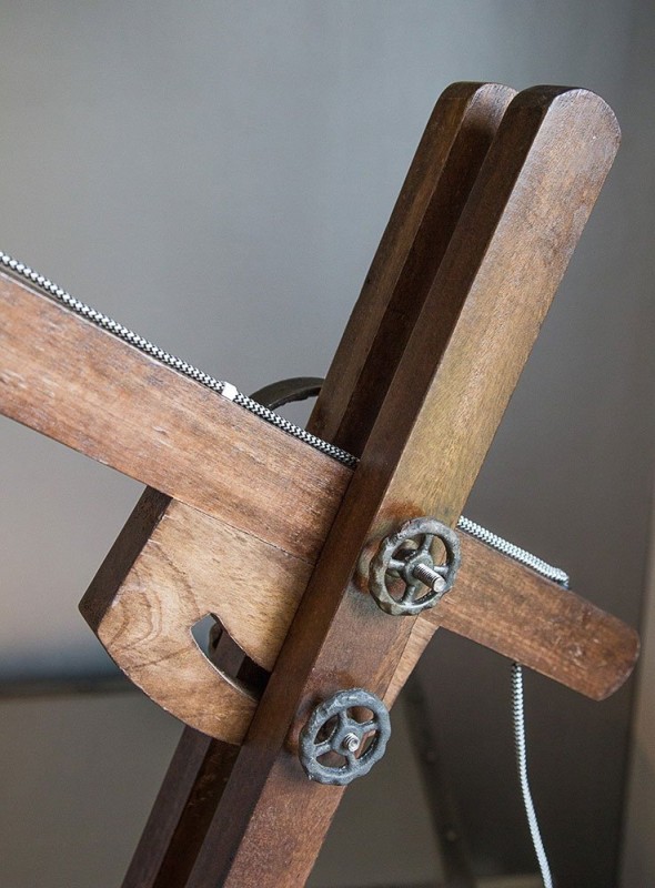 Lampe industrielle sur pied Acrobat