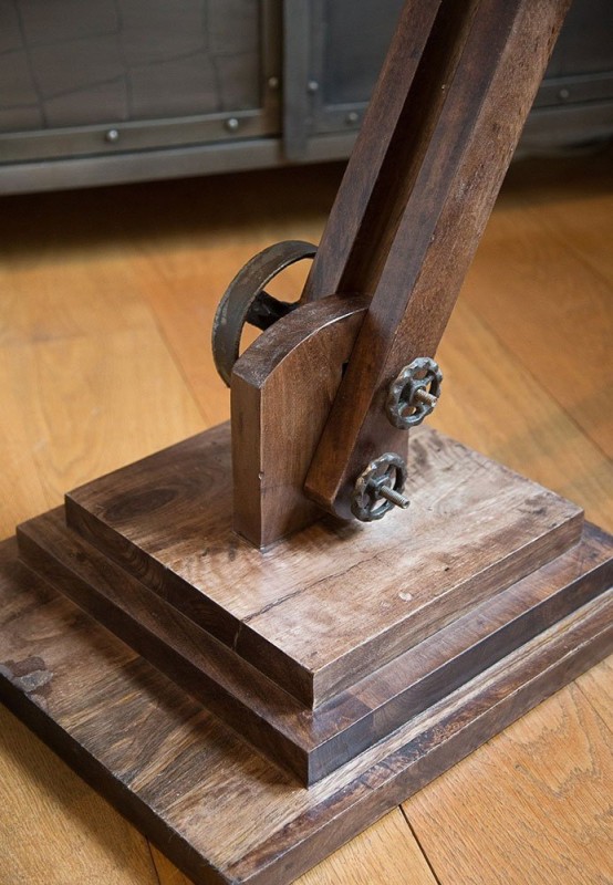 Lampe industrielle sur pied Acrobat