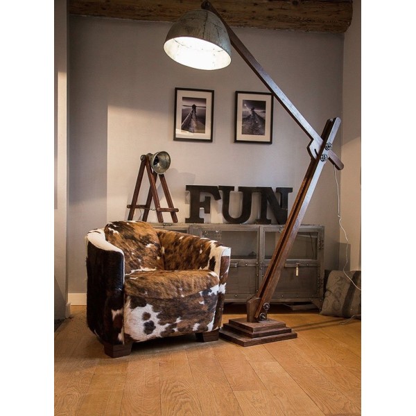 Lampe industrielle sur pied Acrobat