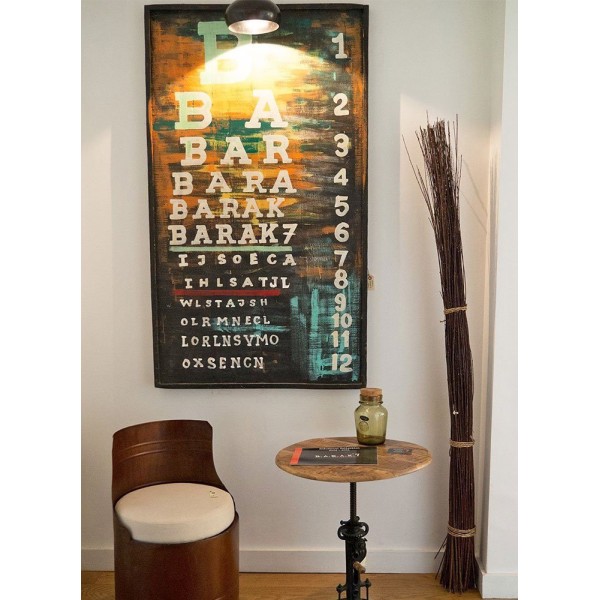 Tableau style industriel