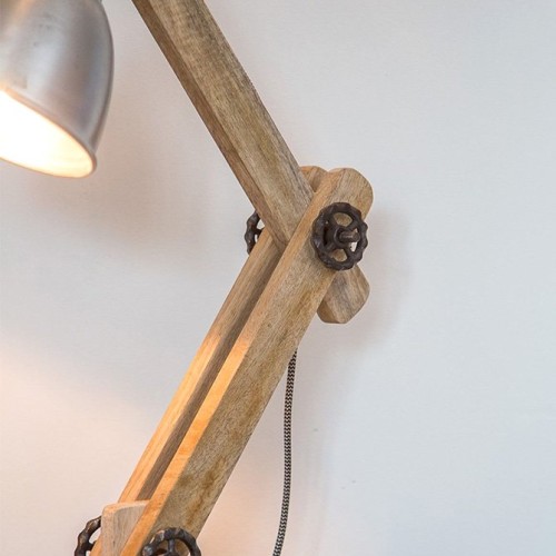 Lampe à poser industrielle scandinave Genius