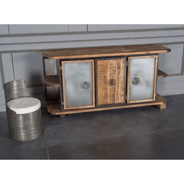 Buffet coffre fort