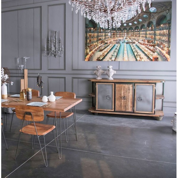 Buffet coffre fort