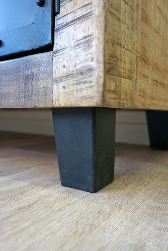 Meuble TV bois & métal 150 cm - Brooklyn