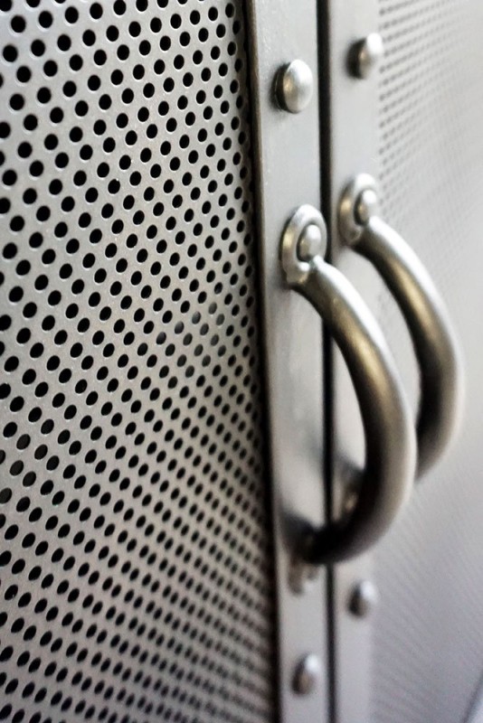 Petite armoire industrielle en métal - Chicago