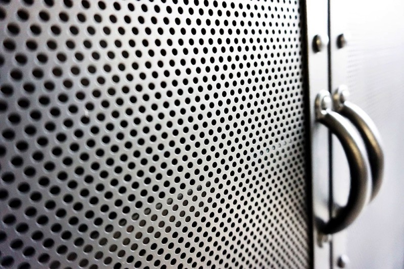 Petite armoire industrielle en métal - Chicago