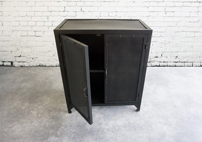 Petite armoire industrielle en métal - Chicago