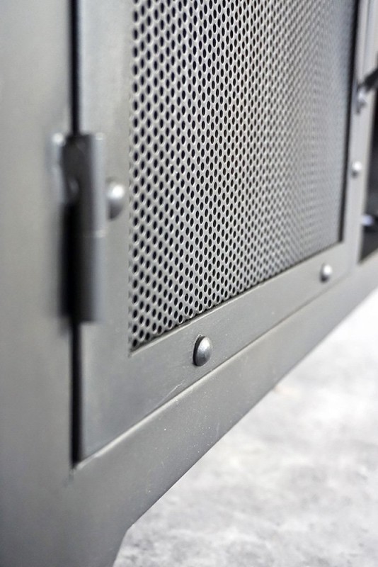 Meuble TV metal 1 porte - Chicago