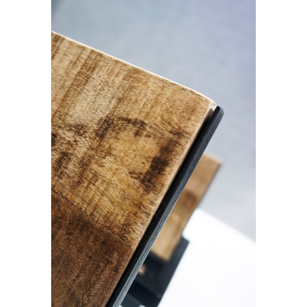 Etagère bois et métal 70 x 60 - Selfsh