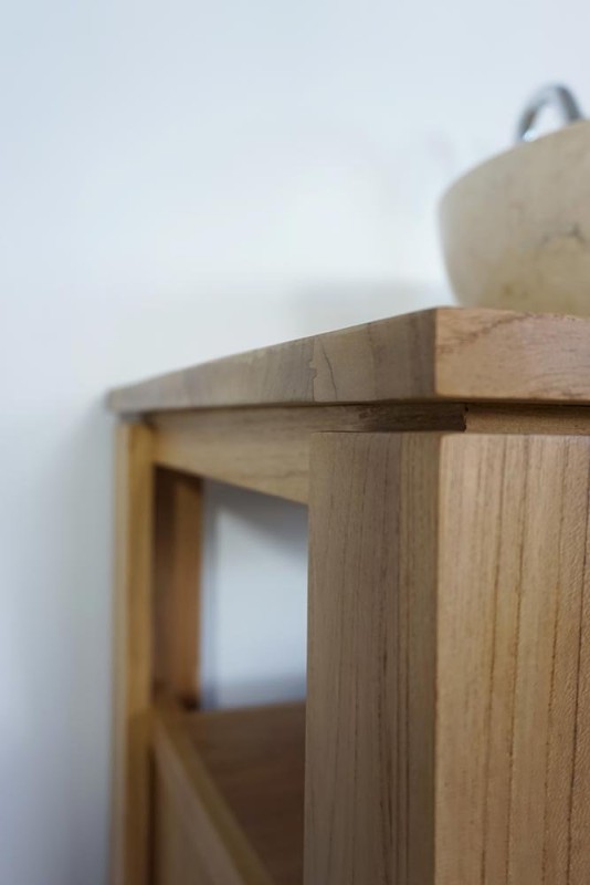 Meuble de salle de bain 80 cm - Azur