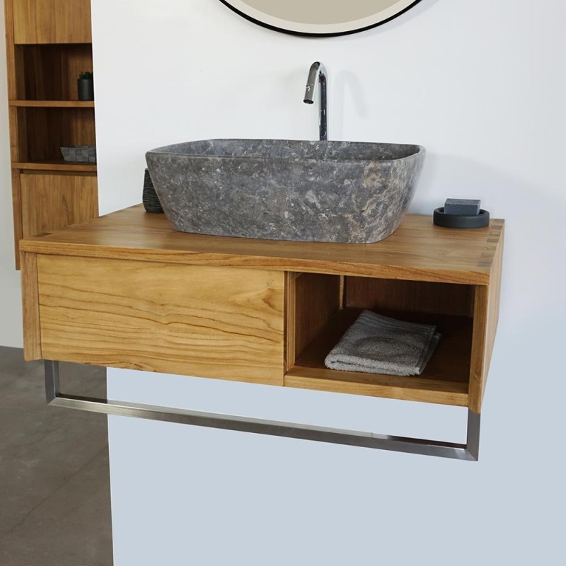 Meuble de salle de bain 80 cm - Hako