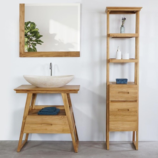 Meuble de salle de bain 80 cm - Mizu