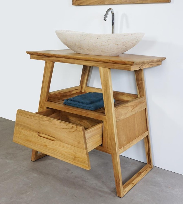 Meuble de salle de bain 80 cm - Mizu