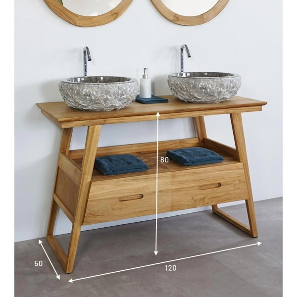 Meuble de salle de bain 120 cm - Mizu