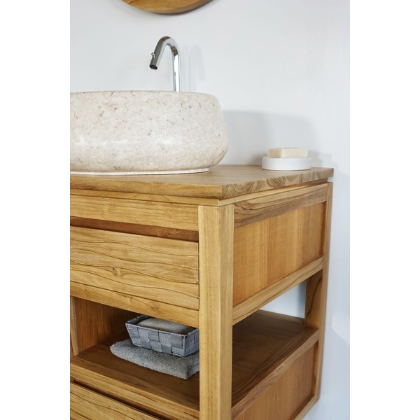 Meuble de salle de bain 80 cm - Wave