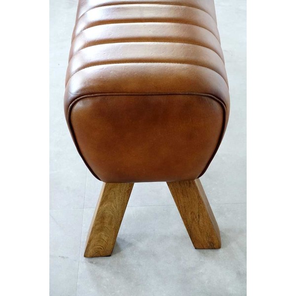 Banc en cuir