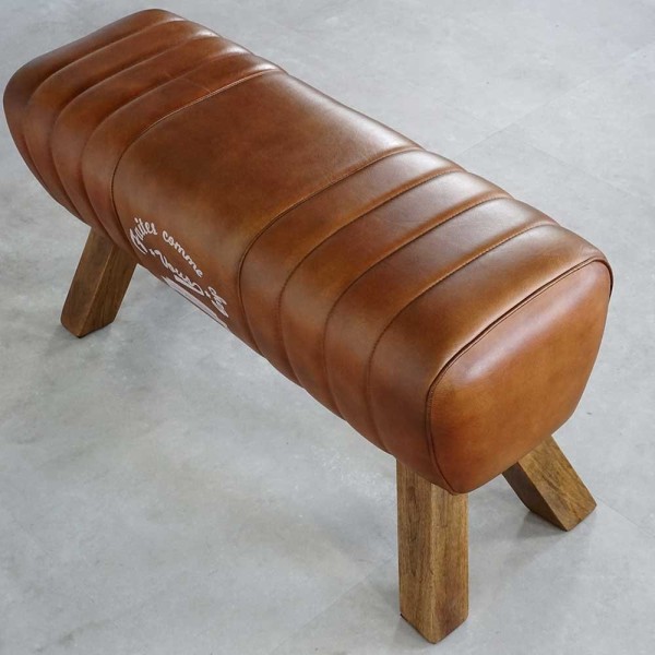 Banc en cuir