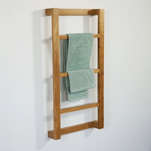 Porte serviette en teck 50 x 100 cm