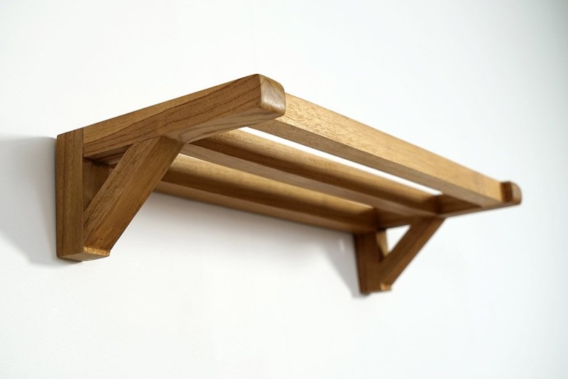 Porte serviette en teck