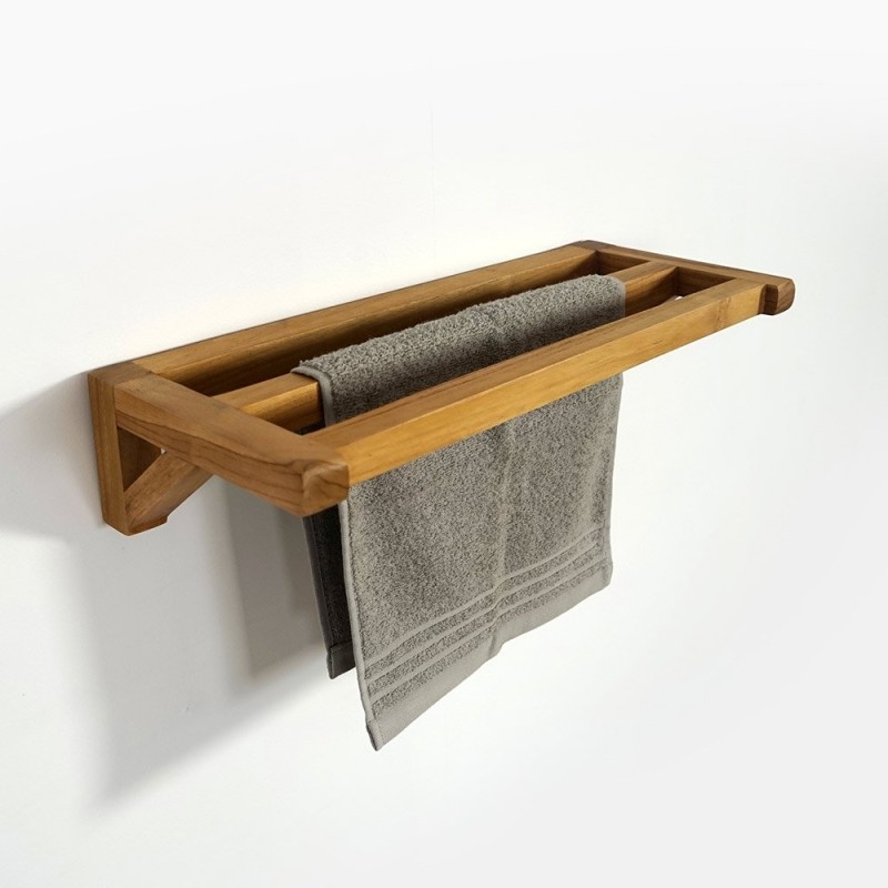 Porte serviette en teck
