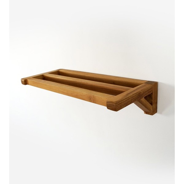 Porte serviette en teck 50 x 100 cm